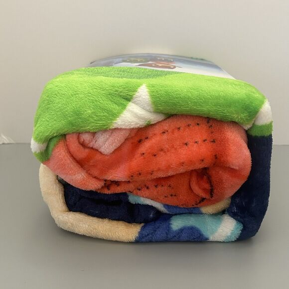 PJ Masks Super Soft Plush Throw Blanket 62”x90” Hasbro Kids - Picture 4 of 5